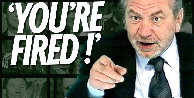 Yourefired