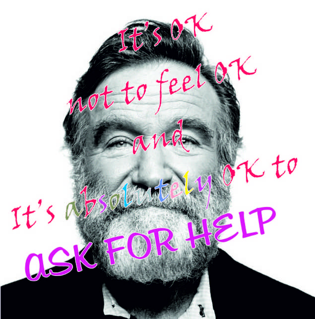 It's OK not to feel OK and is absolutely OK to ASK FOR HELP