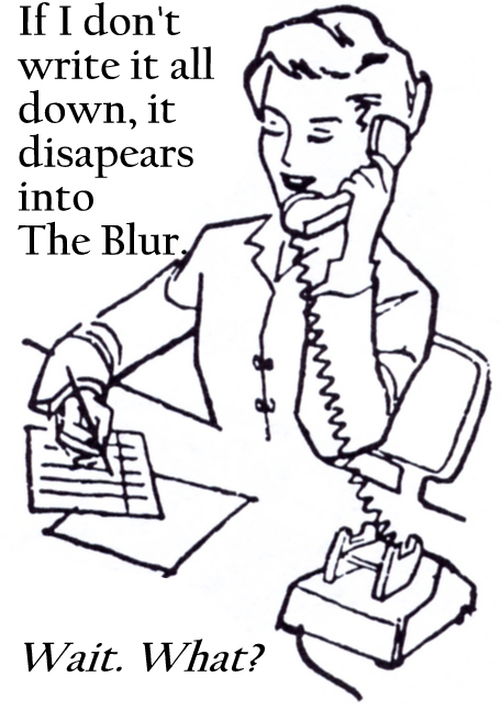 Write it down