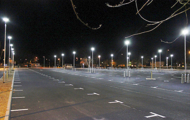 Car parks can use LED like these ones