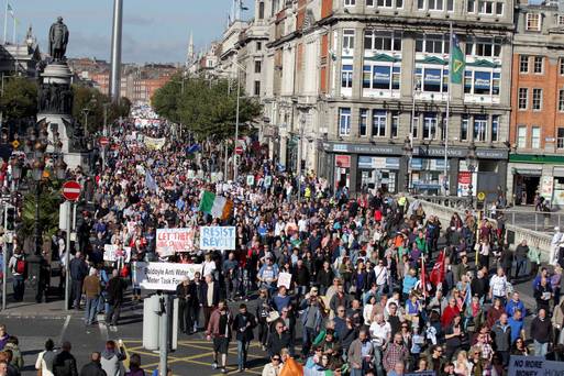 Water Protest 2014