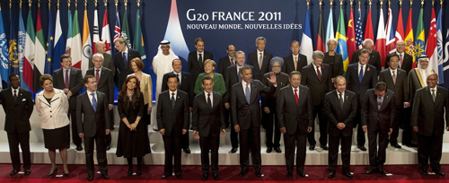 World Leaders G20 France 2011