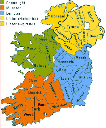 Ireland Map